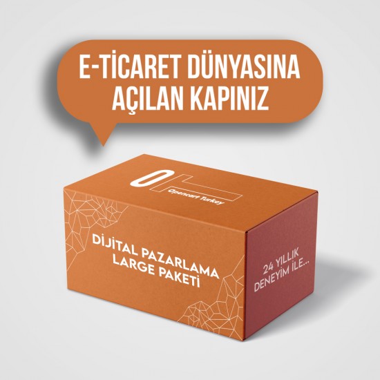Dijtal Pazarlama Large Danışmanlık Paketi Dijtal Pazarlama Large Danışmanlık Paketi