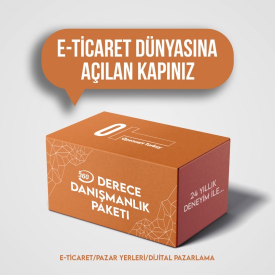 360° Danışmanlık Paketi (E-Ticaret + Dijital Pazarlama) 360° Danışmanlık Paketi (E-Ticaret + Dijital Pazarlama)